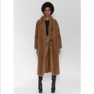 Zara Faux Fur Coat